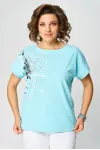 Блузка Rumoda 2252 голубой