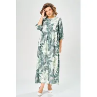 Платье Axxa 55234 оливковый