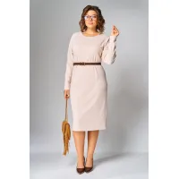 Платье Орхидея Люкс 1628 Бежевый