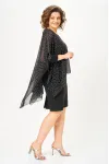 Платье Michel Chic 2203 чёрный, горох Платье Michel Chic 2203 чёрный, горох