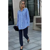 Блузка Dilanavip 2099 голубой