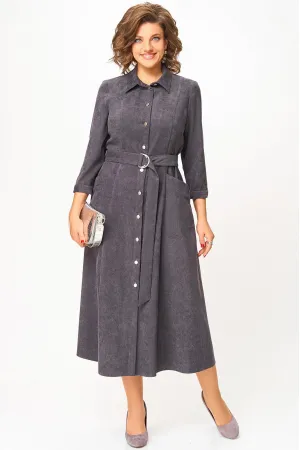 Платье Swallow 828.7 дымчато- фиолетовый