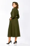 Платье Swallow 828.6 тёмный хаки