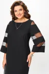 Платье Карина Делюкс М-1368 черный