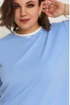 Блузка Begimoda 4086 голубой
