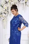 Платье Ninele 6153 Васильковый Платье Ninele 6153 Васильковый