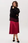 Юбка Anelli 1510 гранатовая патока»