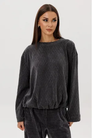 Кофта Fantazia Mod 5356-1 темно-серый