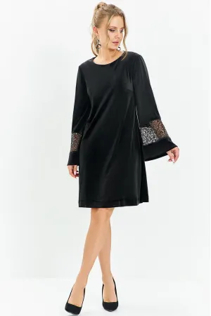 Платье Euromoda 680 черный