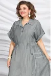 Платье Mira Fashion 5414-4 серый