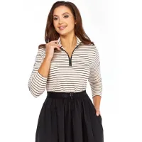 Платье Bagira 1058 бежево-черный Платье Bagira 1058 бежево-черный