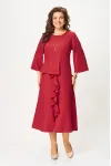 Платье Кокетка И К 1520 красный