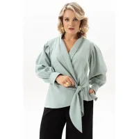 Блузка Algranda 4114-8-2 Мята Блузка Algranda 4114-8-2 Мята