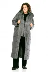 Пальто Диамант 2128 серый