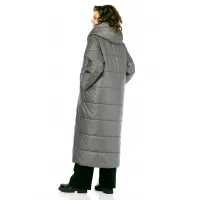 Пальто Диамант 2128 серый