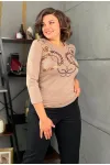 Блузка Rumoda 2138 капучино Капучино