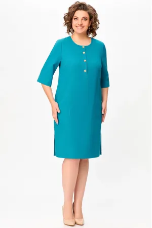 Платье Swallow 717-2 бирюза
