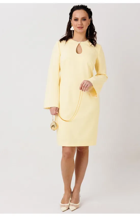 Платье Mislana 1304 желтый