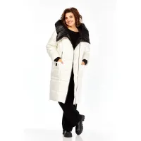 Пальто Диамант 2129 экрю