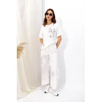 Брюки Люше 4329 молоко