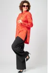 Блузка Eva Grant 7319 оранжевый