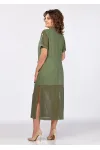 Платье Mira Fashion 5558 хаки