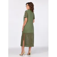 Платье Mira Fashion 5558 хаки