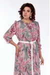 Платье Moda-Versal 2483 бирюзово-коралловый