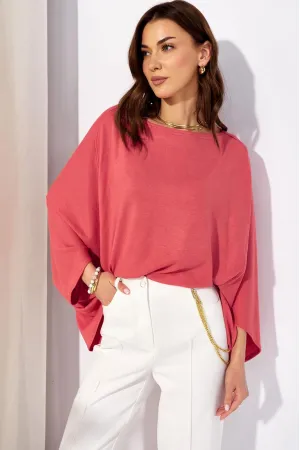 Кофта Люше 4335 коралл