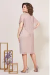 Платье Mira Fashion 5258 пудра Платье Mira Fashion 5258 пудра