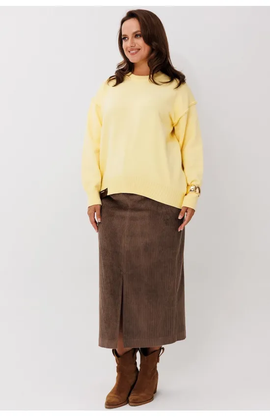 Кофта Mislana Т100 желтый