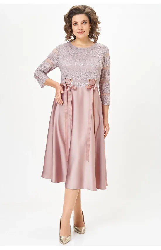 Платье Mira Fashion 5571 пудра