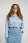 Блузка Deesses 6381 голубой