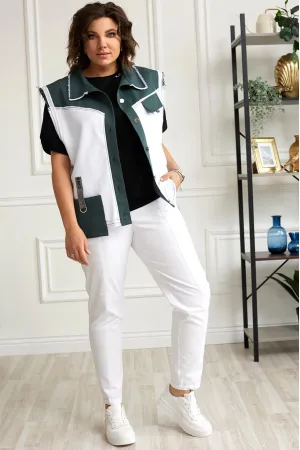 Жилет Begimoda 7009 белый