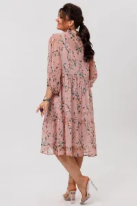 Платье Anelli 1657 пудровый сад