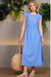 Платье Галеан Cтиль 894 голубой