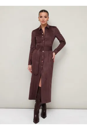 Платье Pur Pur 11-422/3 Темно-коричневый