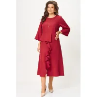 Платье Кокетка И К 1520 красный