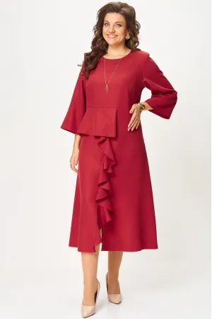 Платье Кокетка И К 1520 красный