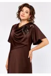 Платье Mira Fashion 5613-2 коричневый