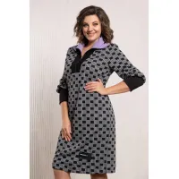 Платье Avanti 124-1 чёрно-лавандовый Платье Avanti 124-1 чёрно-лавандовый