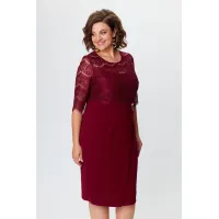 Платье Solomea Lux 503-3 бордо