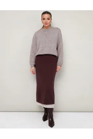 Юбка Pur Pur 11-423/1 Коричневый