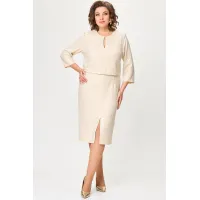 Платье Lady Style Classic 2903 Бежевые тона
