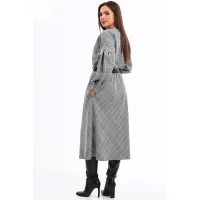 Платье Axxa 55227 серый Платье Axxa 55227 серый