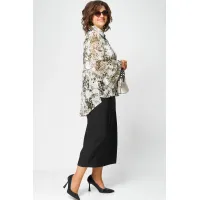 Блузка Eva Grant 7221 олива