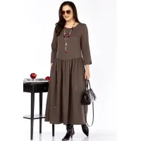 Платье Taita Plus 2524-1 капучино Платье Taita Plus 2524-1 капучино
