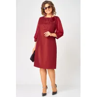 Платье Eva Grant 7310D красный