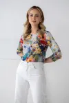 Блузка Nika.pl 010127 Aga-1 Желтый цветок