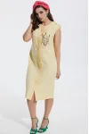 Платье Mali 422-029 желтый